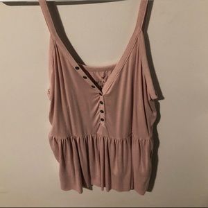 Blush pink American Eagle tank top